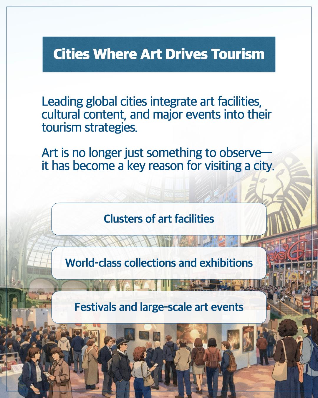 The Next Step for Seoul Tourism — Why Art Tourism Matters 이미지